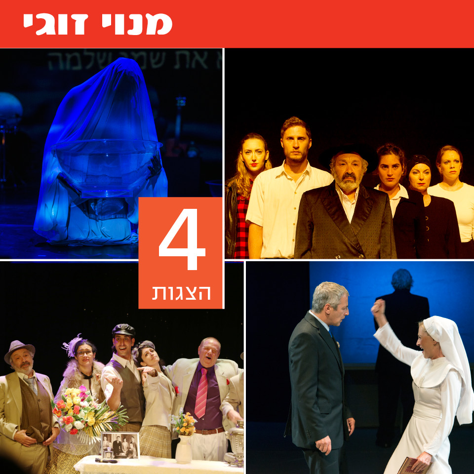 תמונת מנוי: מנוי זוגי - 4 הצגות 01/03/2020-02/03/2021